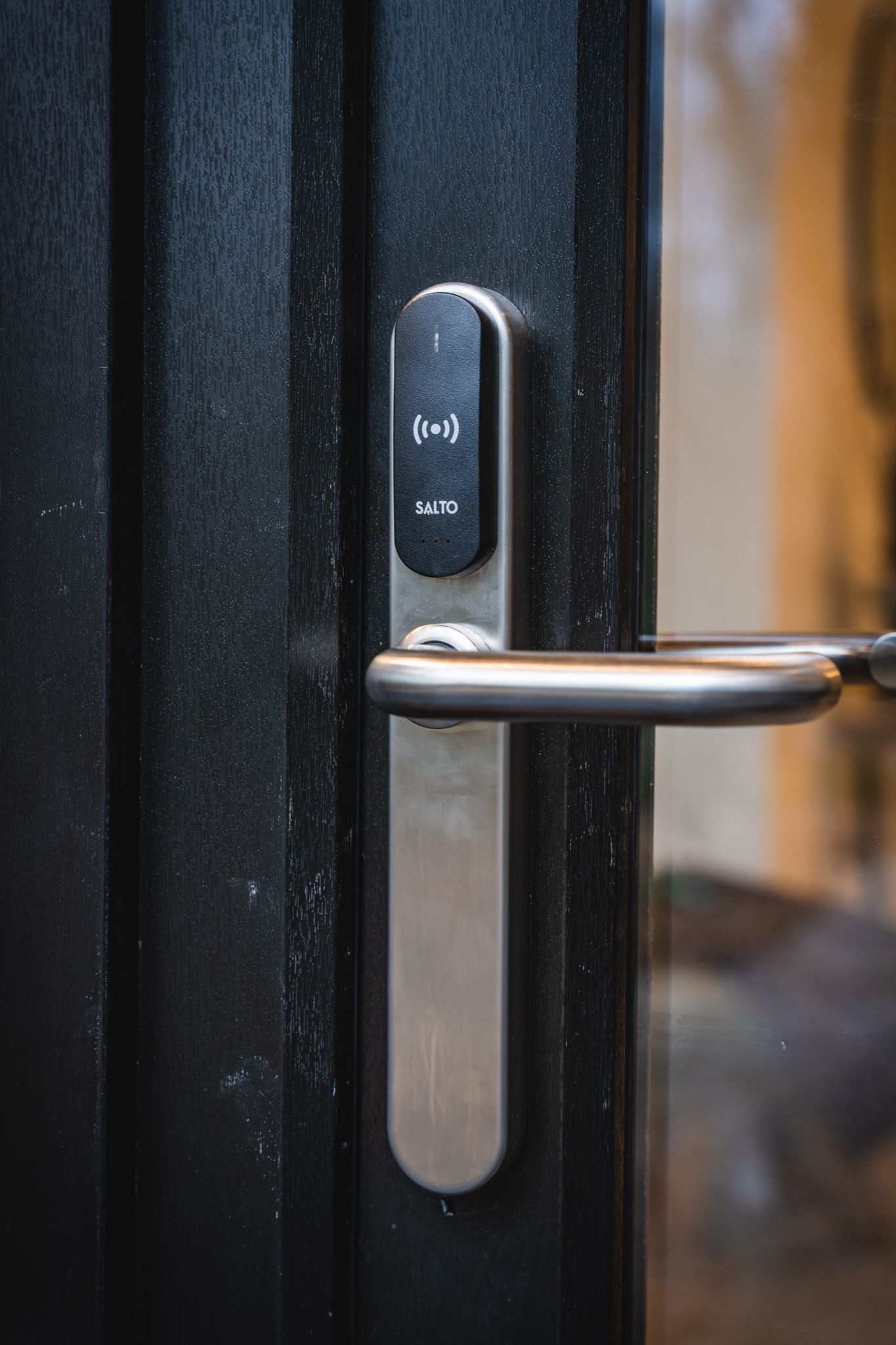 Keyless entry at the lodge door