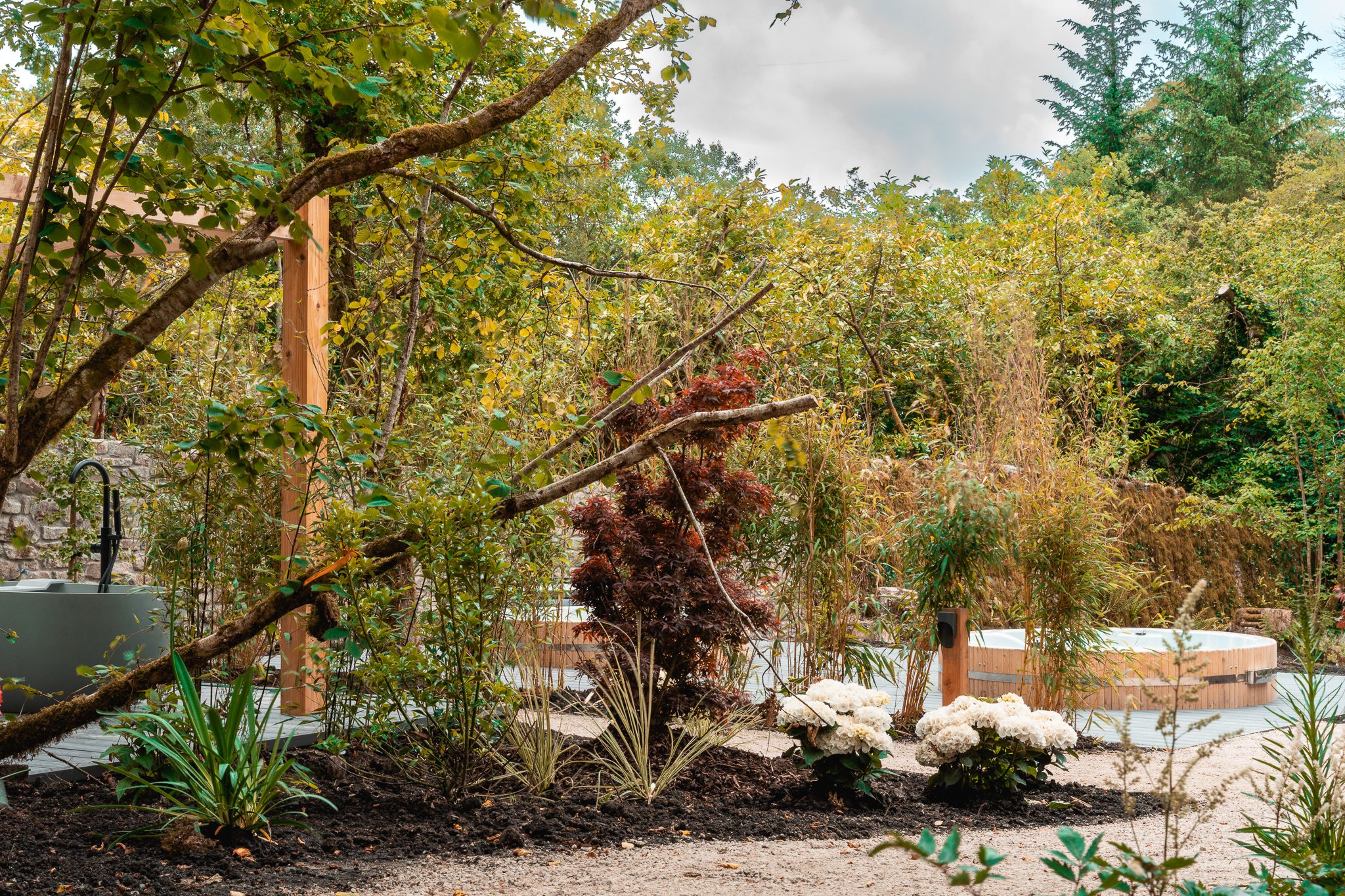 Planting in the estate's 17th-century walled garden