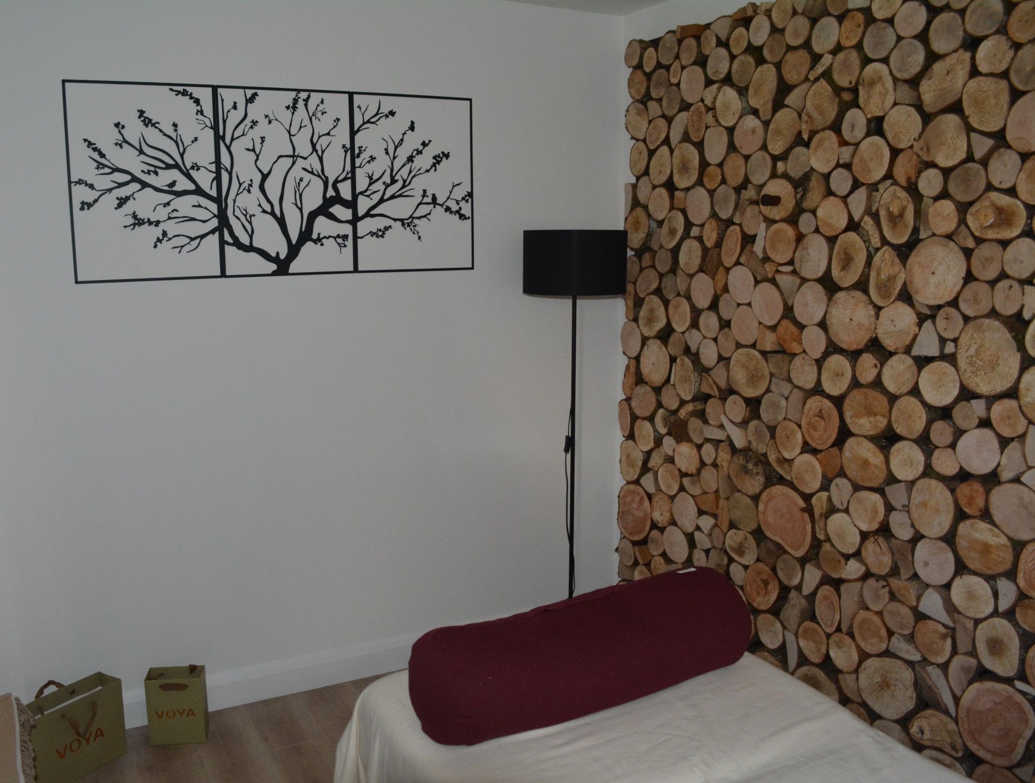 The Sheemore Treatment Haven, lined in estate timber
